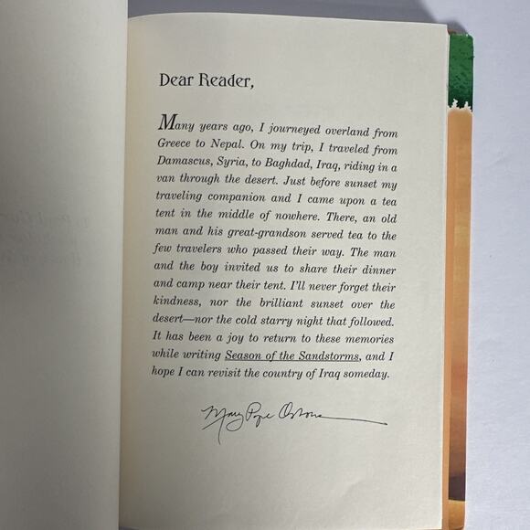 Season of the Sandstorms (Magic Tree House #34) - Hardcover - 1st Edition 2005 - Picture 9 of 10